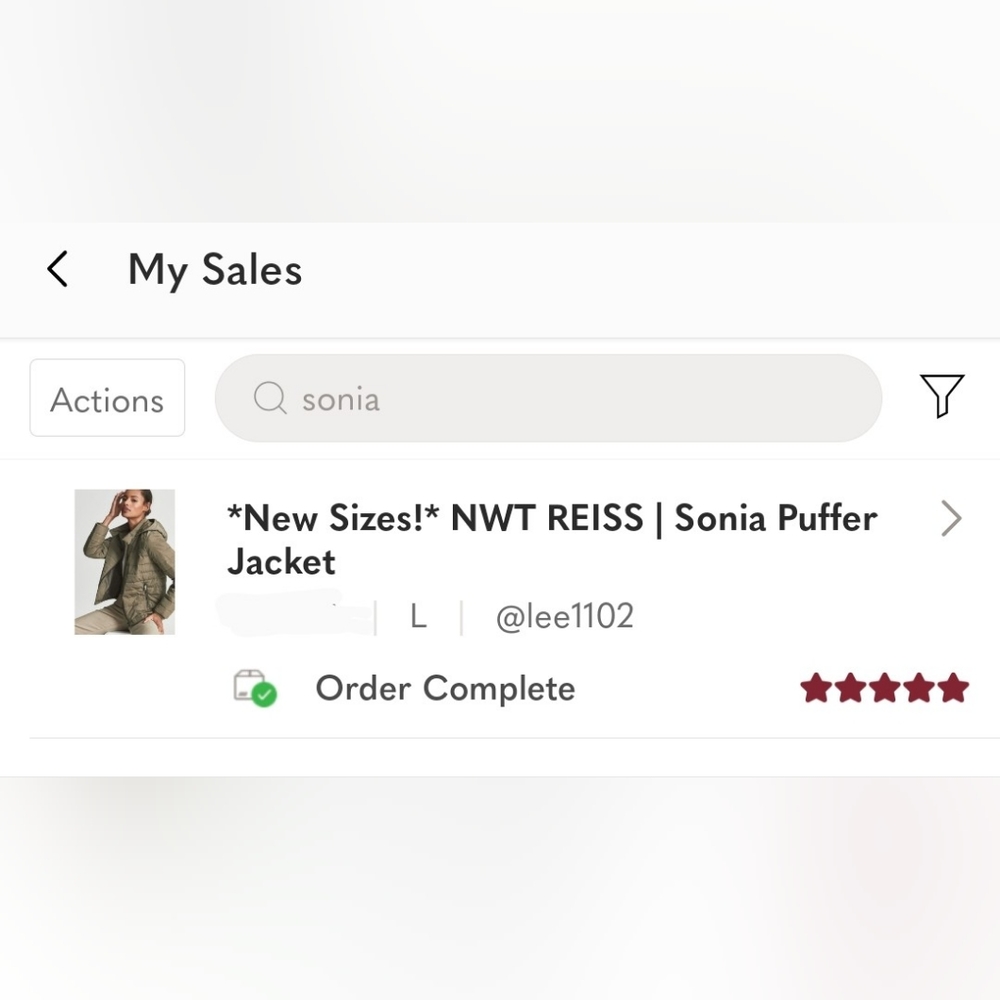 NWT REISS | Sonia Puffer Jacket - Picture 4 of 7